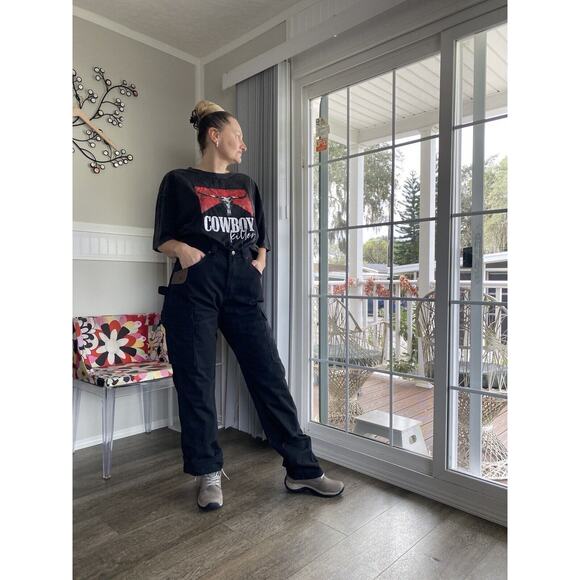 WRANGLER RIGGS WORKWEAR RANGER RELAX FIT CARGO PANT 32x34 Black NEW W/Tags - Picture 1 of 14